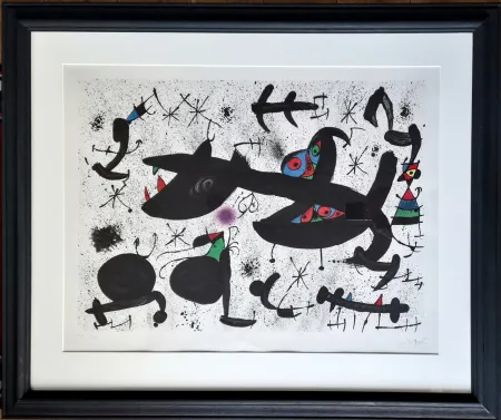 Lithografie Miró - Homenatge a Joan Prats 