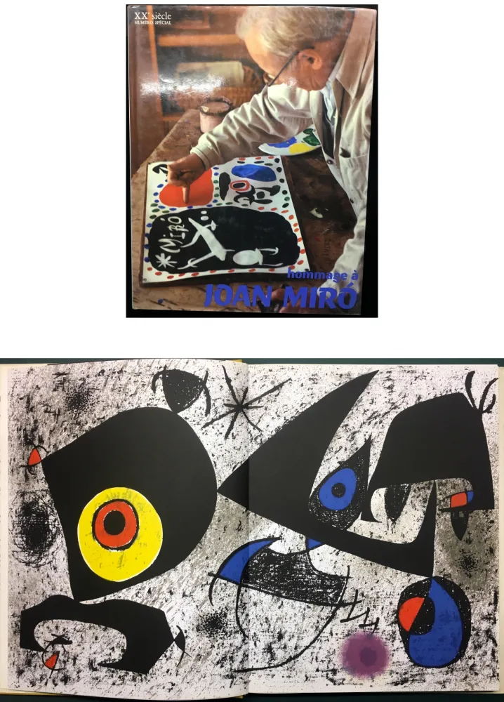 Geïllustreerd Boek Miró - HOMMAGE A JOAN MIRÓ - XXe Siècle - N° spécial 1972