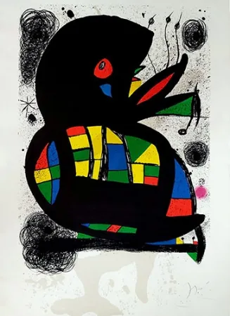 Lithografie Miró - Hommage à Maeght