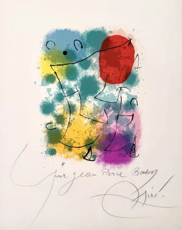 Lithografie Miró - Hommage a Rimbaud