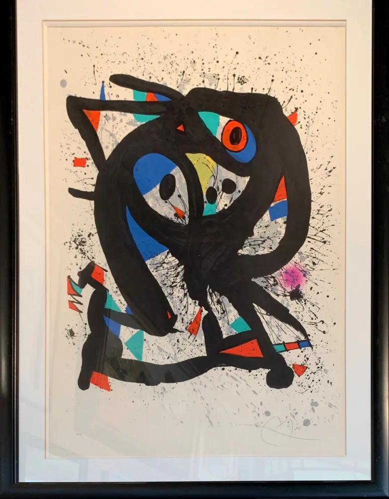 Lithografie Miró - Israël 