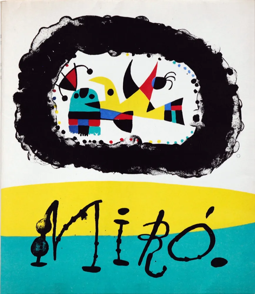 Geïllustreerd Boek Miró - Jacques Prévert : JOAN MIRÓ. Avec 8 lithographies originales (Maeght 1956)