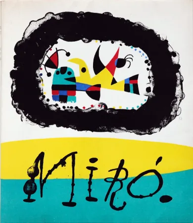 Geïllustreerd Boek Miró - Jacques Prévert : JOAN MIRÓ. Avec 8 lithographies originales (Maeght 1956)