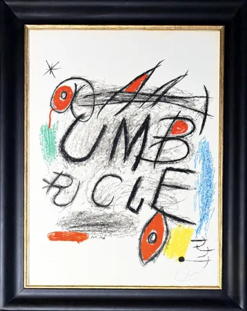 Lithografie Miró - Joan Miró (1893–1983) - Affiche pour le film 