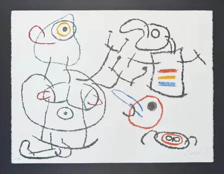 Lithografie Miró - Joan Mirò (1893-1983) - Ubu aux Baléares - Color lithograph - 1971