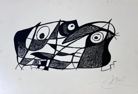 Lithografie Miró - Joan Miró. Fotoscop 