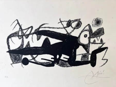 Lithografie Miró - Joan Miró. Fotoscop