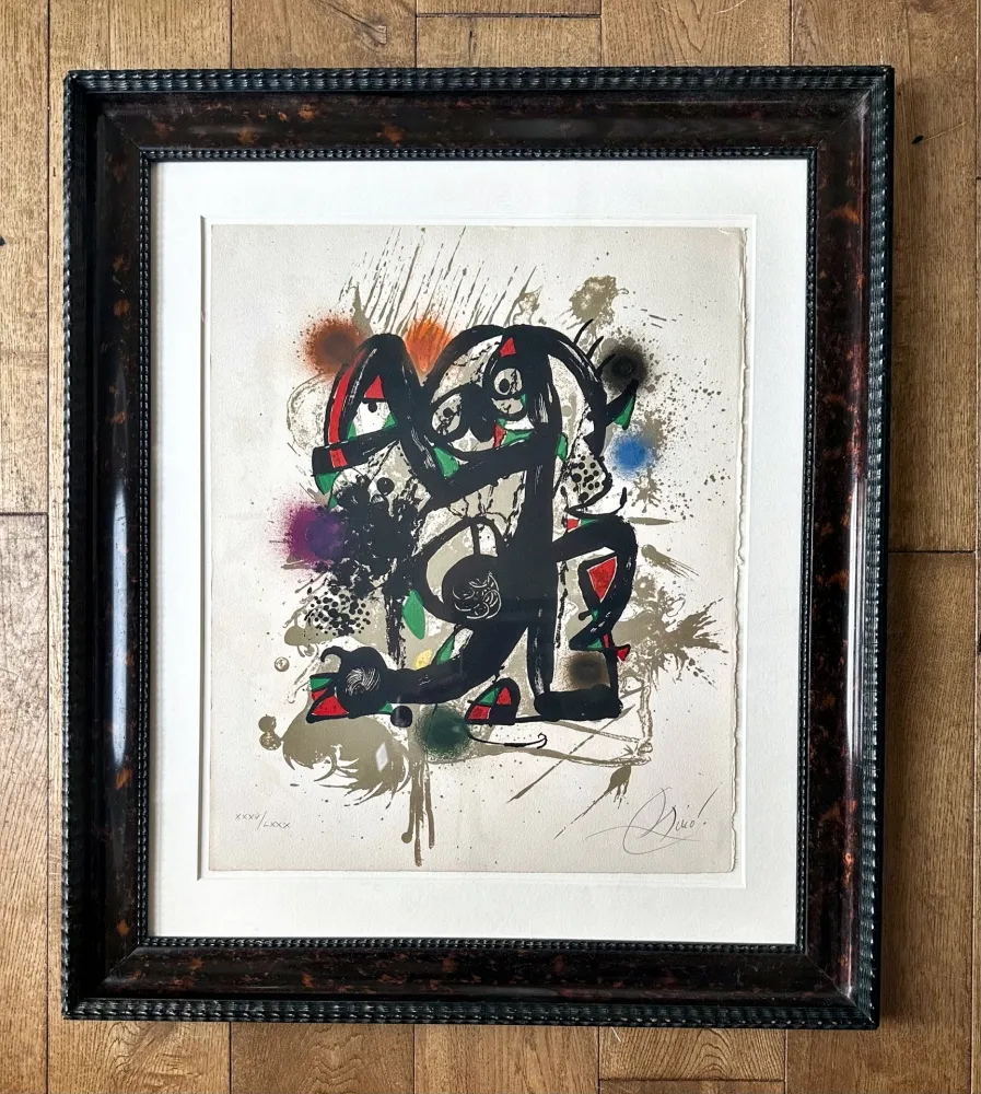 Lithografie Miró - Joan Miro Lithographs III / Maeght 1118 