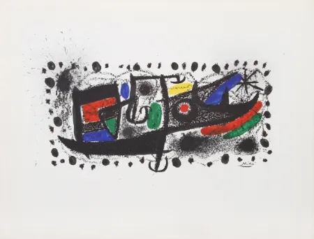 Lithografie Miró - Joan Miro und Katalonien