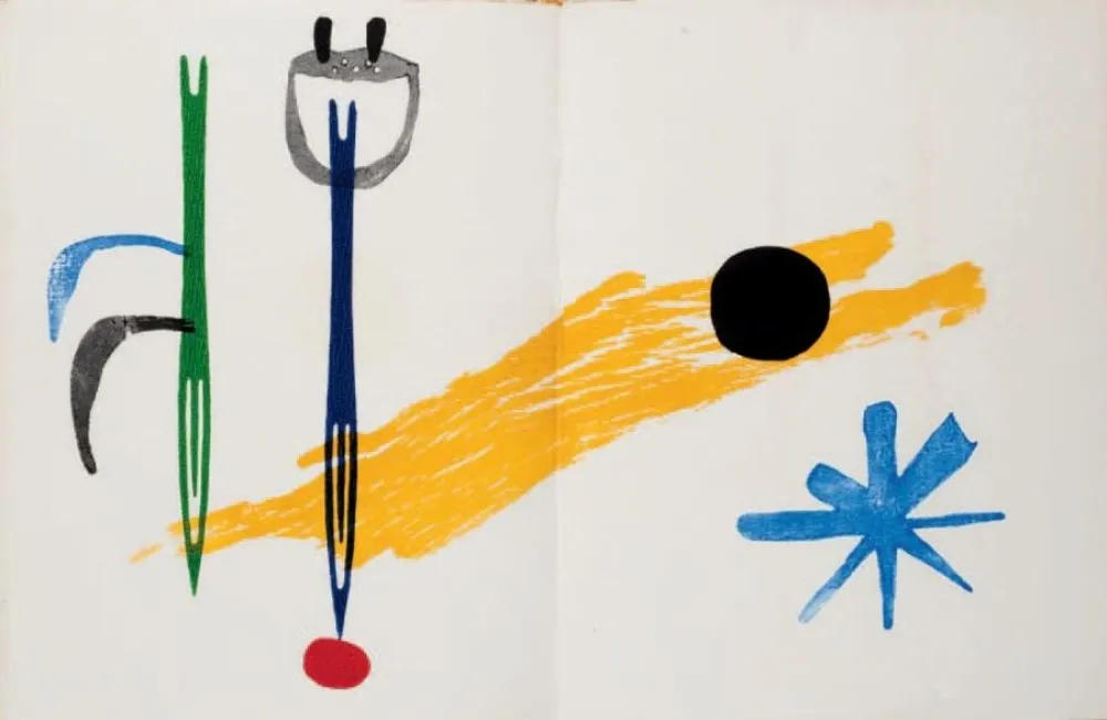 Geïllustreerd Boek Miró - Joao Cabral de Melo / Joan Miró