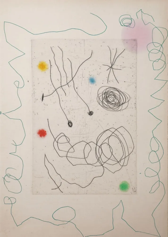 Droge Naald Miró - La chouette et l’escargot (The Owl and the Snail)