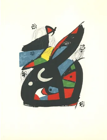 Lithografie Miró - La mélodie acide - 13