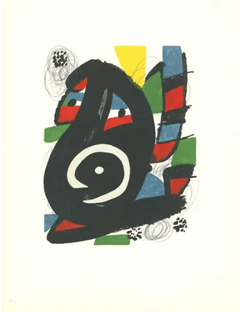 Lithografie Miró - - La mélodie acide - 14
