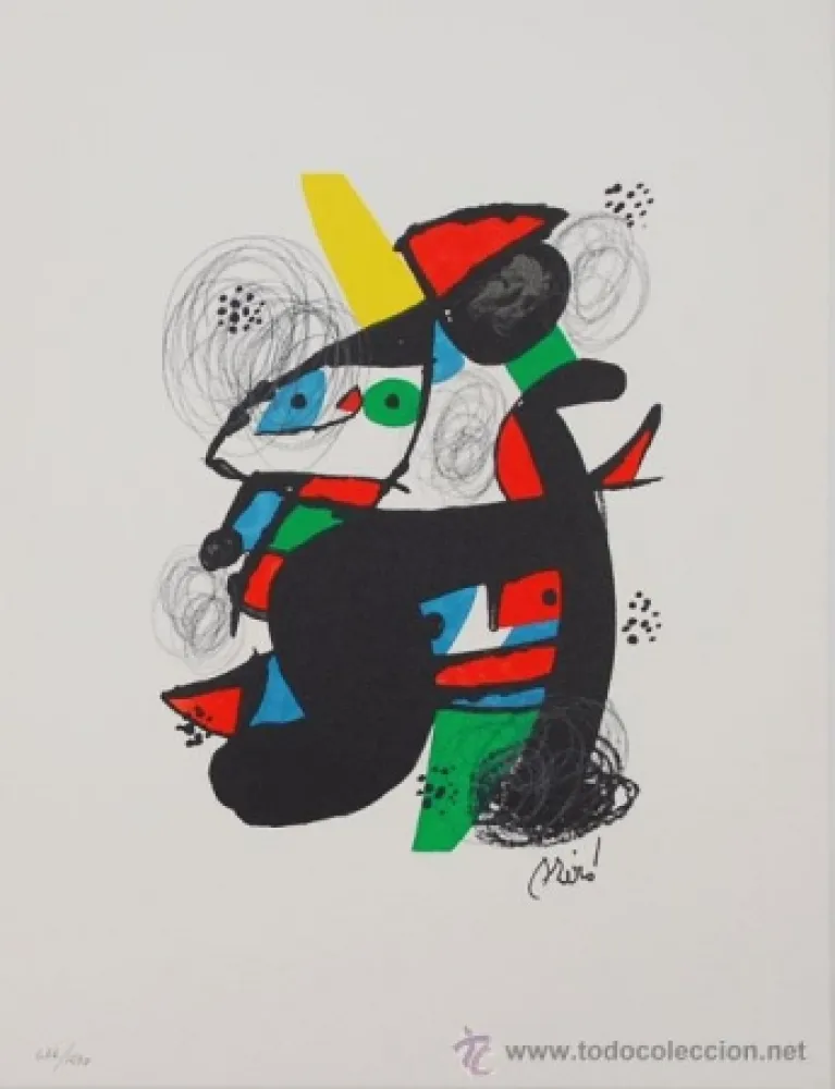 Lithografie Miró - La Melodie Acide 