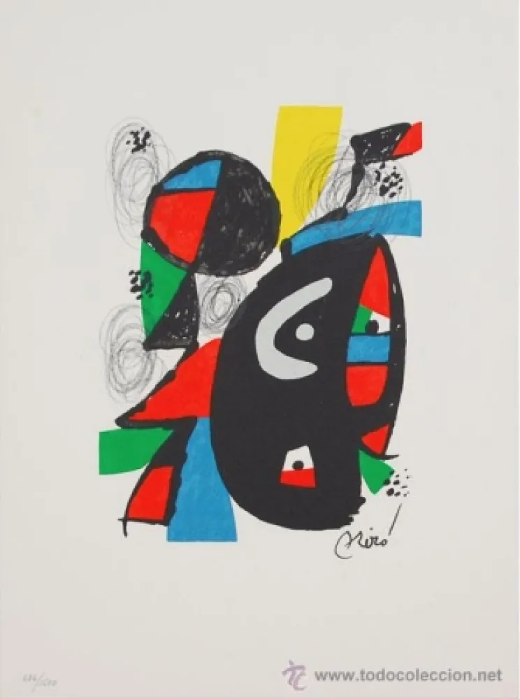 Lithografie Miró - La Melodie Acide 