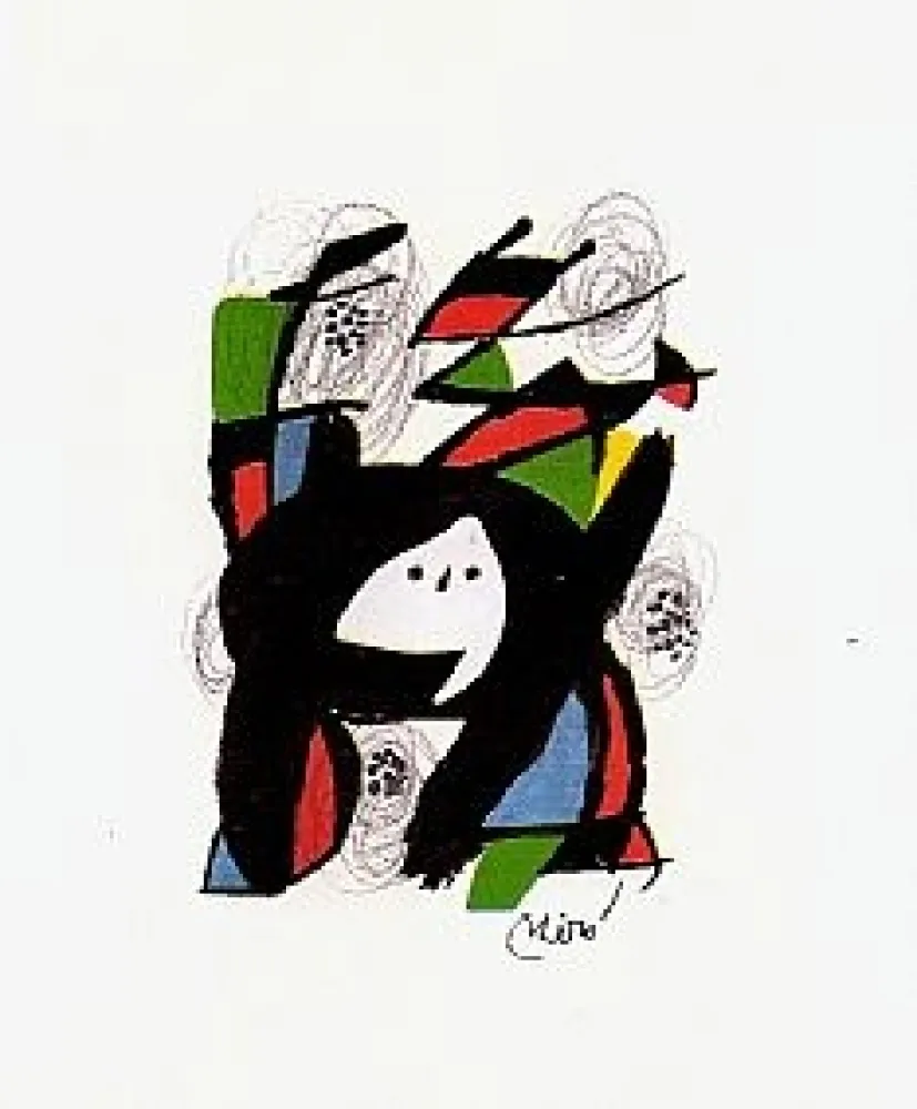 Lithografie Miró - La Melodie Acide 