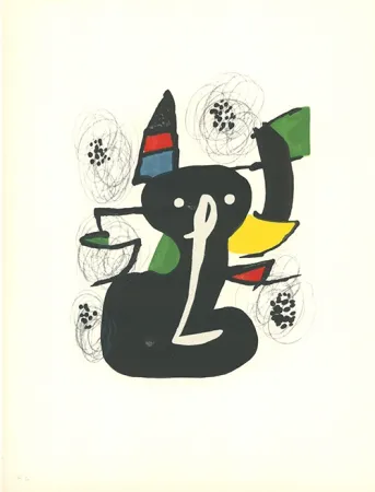 Lithografie Miró - La mélodie acide - 3
