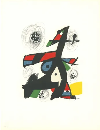 Lithografie Miró - La mélodie acide - 5