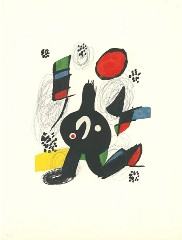 Lithografie Miró - La mélodie acide - 7