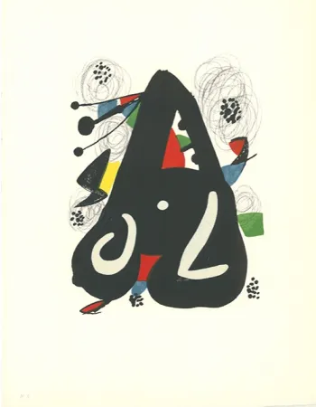 Lithografie Miró - La mélodie acide - 9