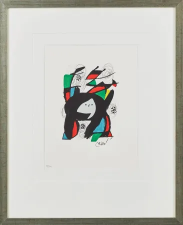 Lithografie Miró - La Mélodie Acide, Planche VIII