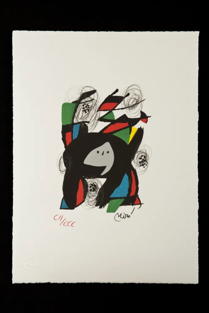 Lithografie Miró - La mélodie acide VIII