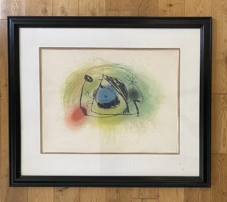 Ets En Aquatint Miró - La Musaraigne (