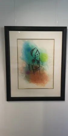 Ets En Aquatint Miró -  La Rainette 