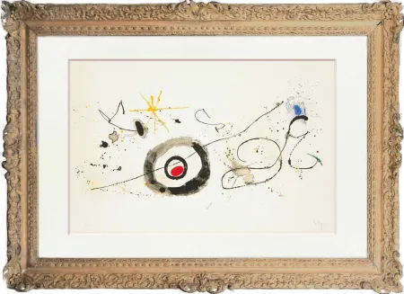 Lithografie Miró - La traversée du miroir