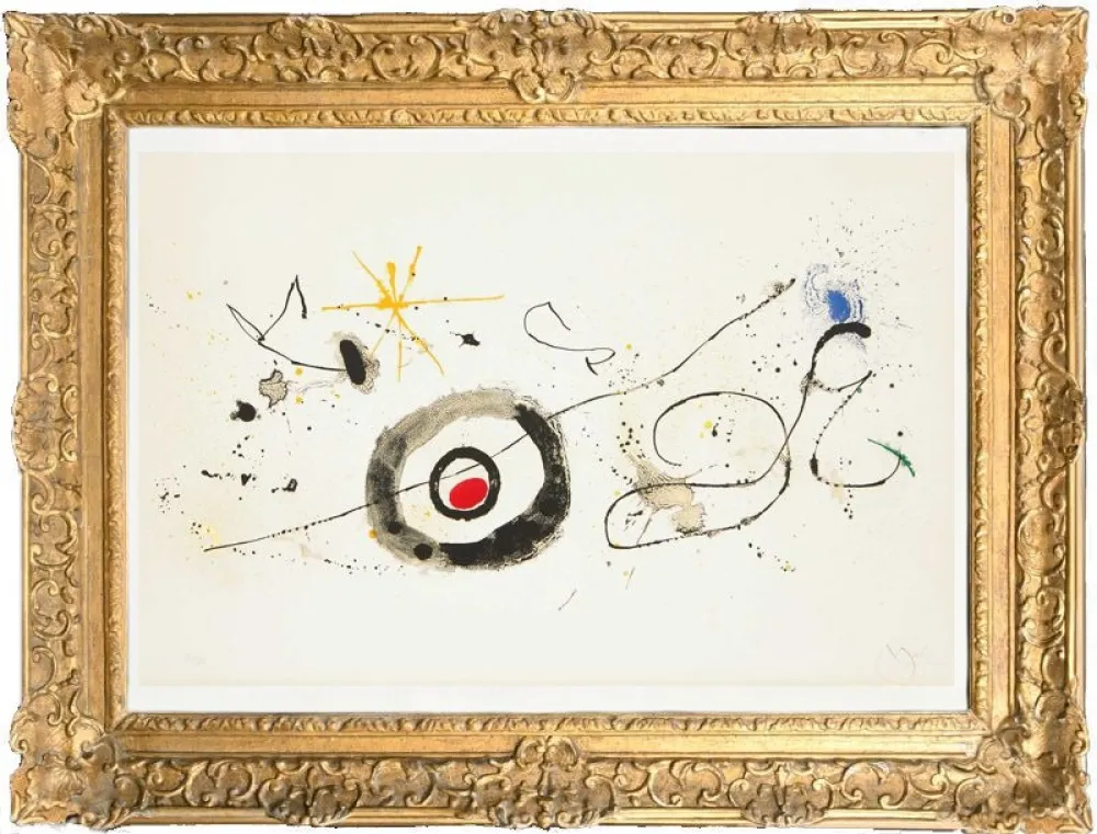 Lithografie Miró - La traversée du miroir