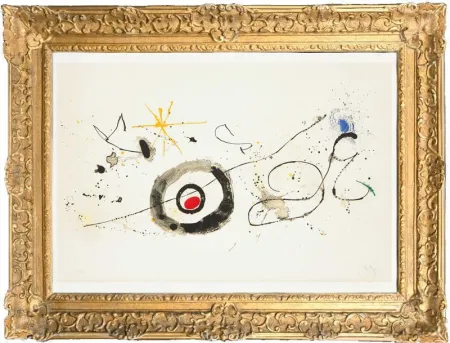 Lithografie Miró - La traversée du miroir