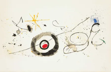 Lithografie Miró - La traversée du miroir