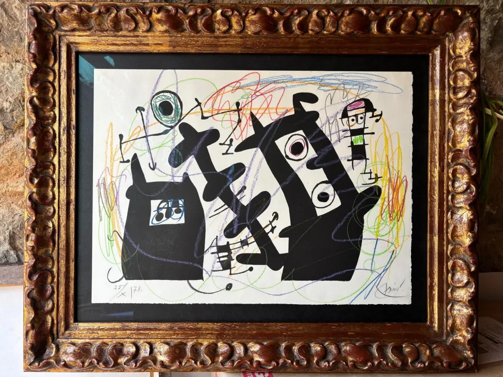 Geen Techniek Miró - Le lezard aux plumes d´or