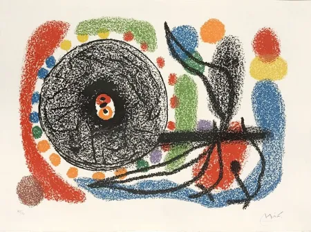 Lithografie Miró - Le Lezard aux plumes d’or (The Lizard with Golden Feathers), Pl. 10