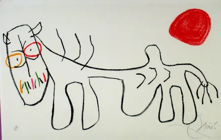 Lithografie Miró - L'enfance du Ubu