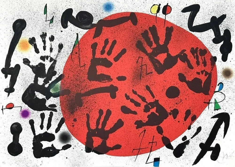 Lithografie Miró - Les Agulles del Pastor