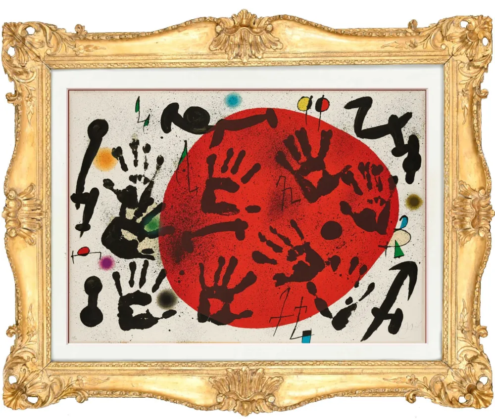 Lithografie Miró - Les Agulles del Pastor.