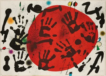 Lithografie Miró - Les Agulles del Pastor.