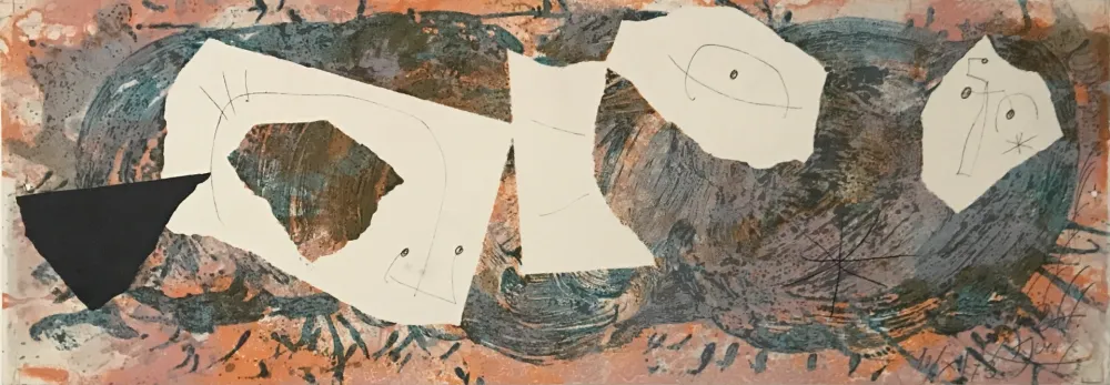 Lithografie Miró - Les Penalites de l'Enfer ou Les Nouvelles-Hebrides 14