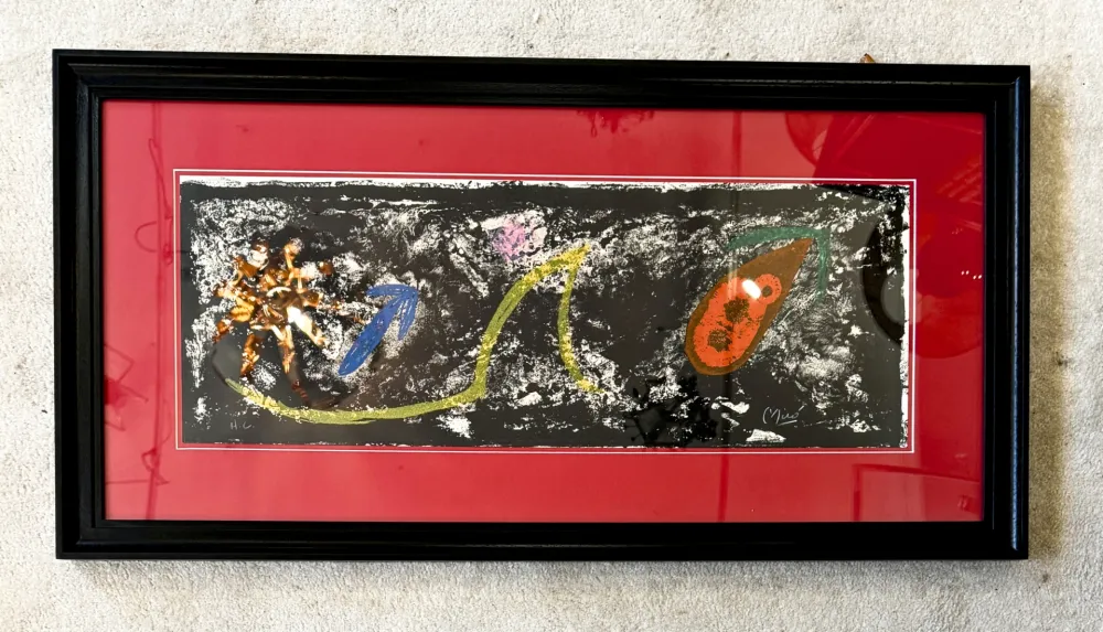 Lithografie Miró - Les Penalites De L'enfer Ou Les Nouvelles-Hebrides 