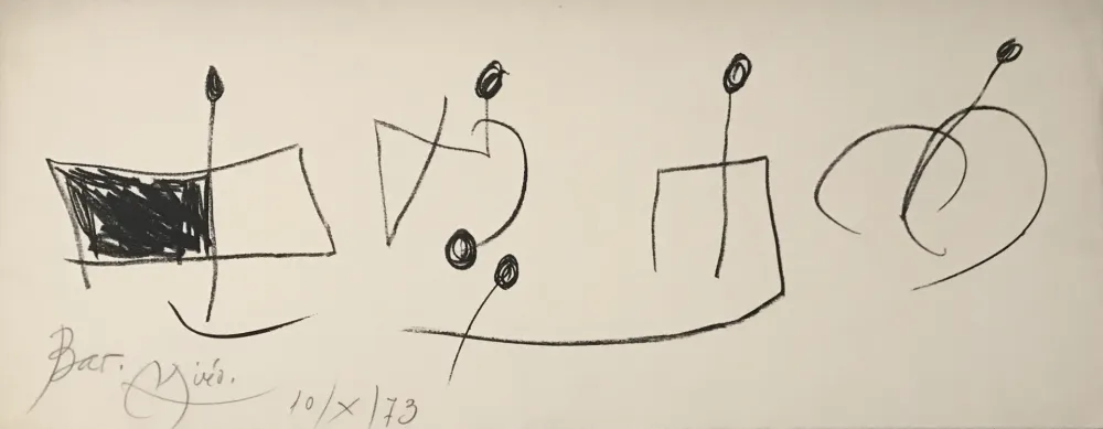 Lithografie Miró - Les Penalites de l'Enfer ou Les Nouvelles-Hebrides 17