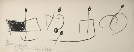 Lithografie Miró - Les Penalites de l'Enfer ou Les Nouvelles-Hebrides 17