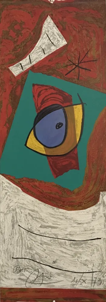 Lithografie Miró - Les Penalites de l'Enfer ou Les Nouvelles-Hebrides 31