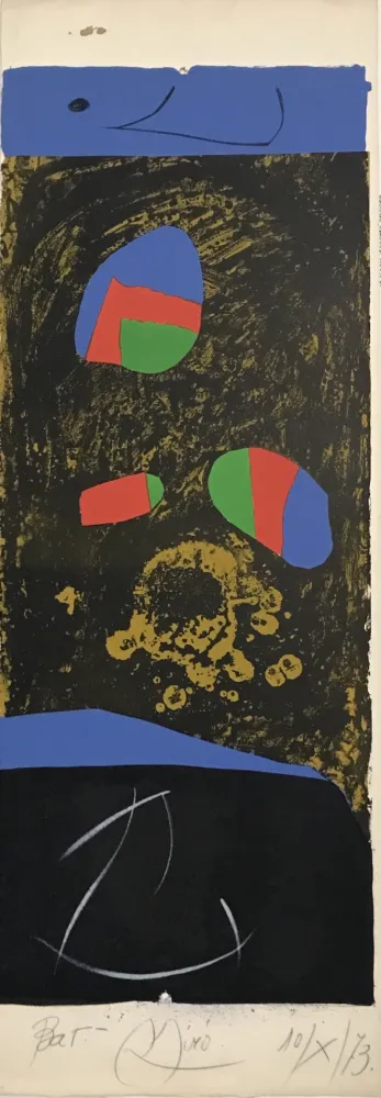 Lithografie Miró - Les Penalites de l'Enfer ou Les Nouvelles-Hebrides 34