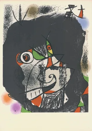 Lithografie Miró - Les révolutions scéniques du XXe siècle I, 1975