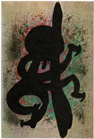 Lithografie Miró - L'esquimo fiévreux / The feverish eskimo