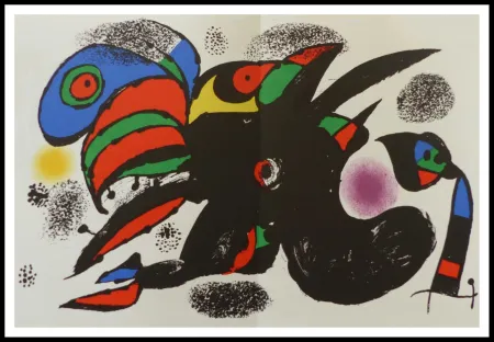Lithografie Miró - L'extrême origine 