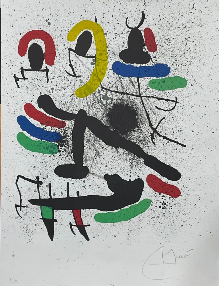 Lithografie Miró - Liberté des libertés 1