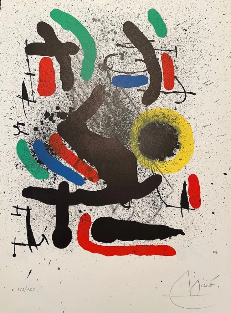 Lithografie Miró - Liberté Des libertés