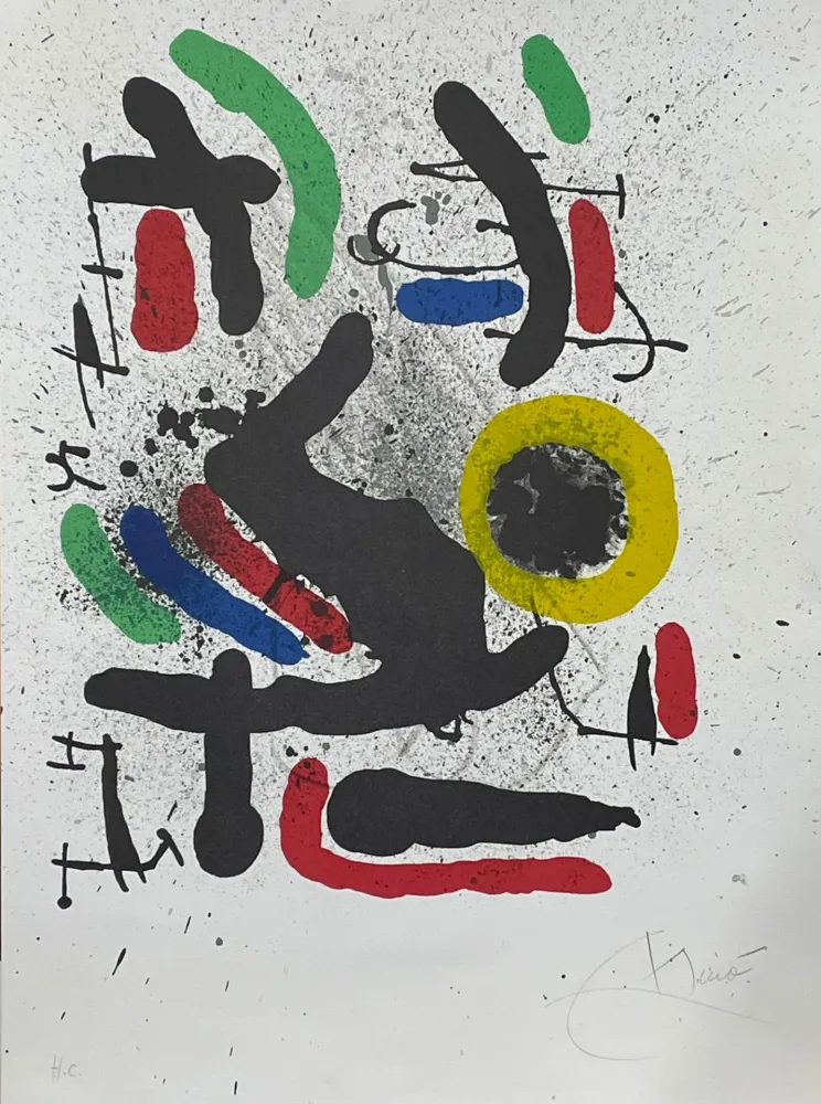 Lithografie Miró - Liberté des libertés 2